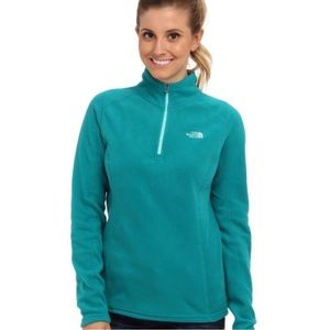 Women’s Turquoise North Face Fleece